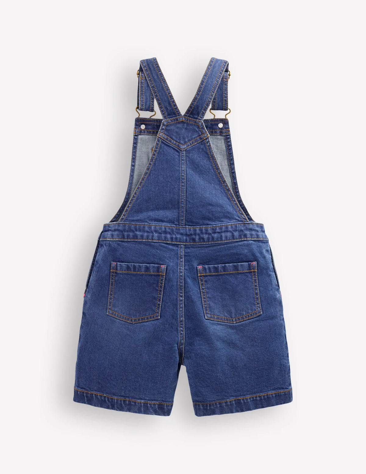 Short Overalls-Mid Vintage Embroidered