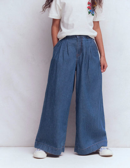 Pleated Culotte-Mid Vintage