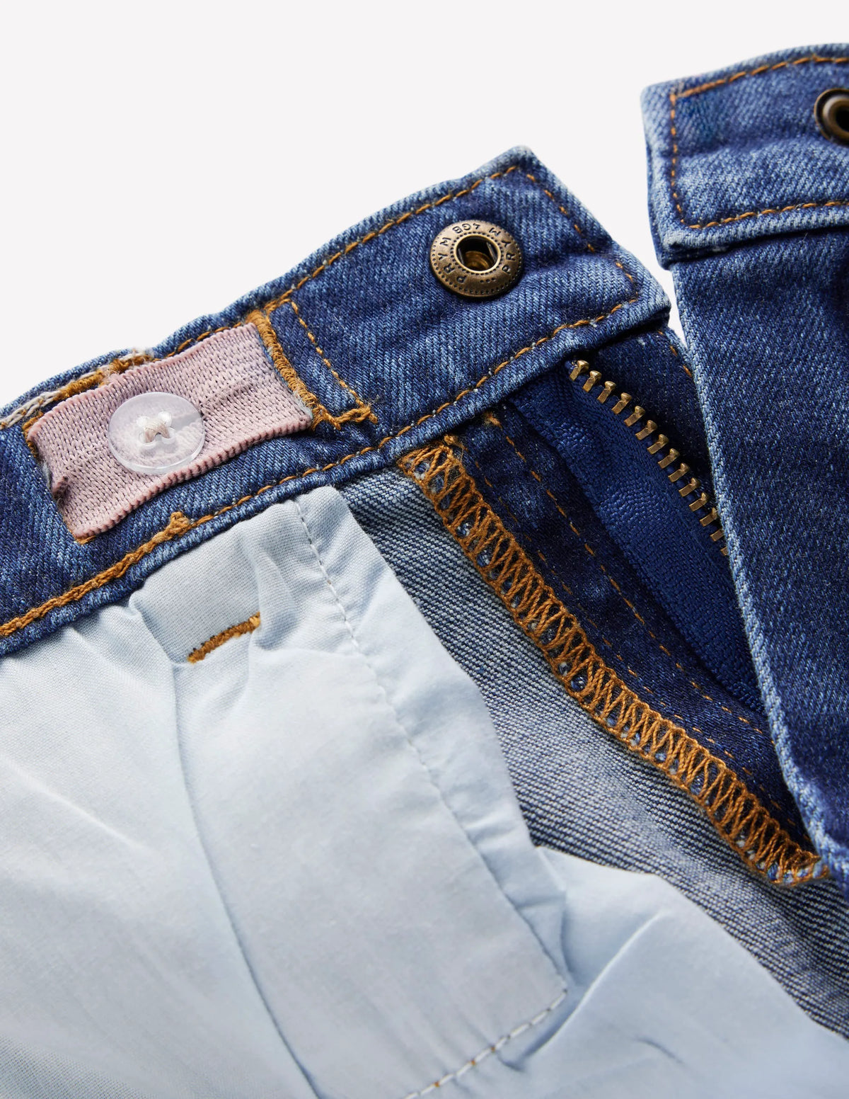 Wide Leg Jean-Heart Checkerboard Denim