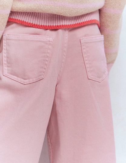 Wide Leg Jean-Pink