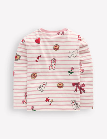 Stripe Breton-Pink Valentine Stripe