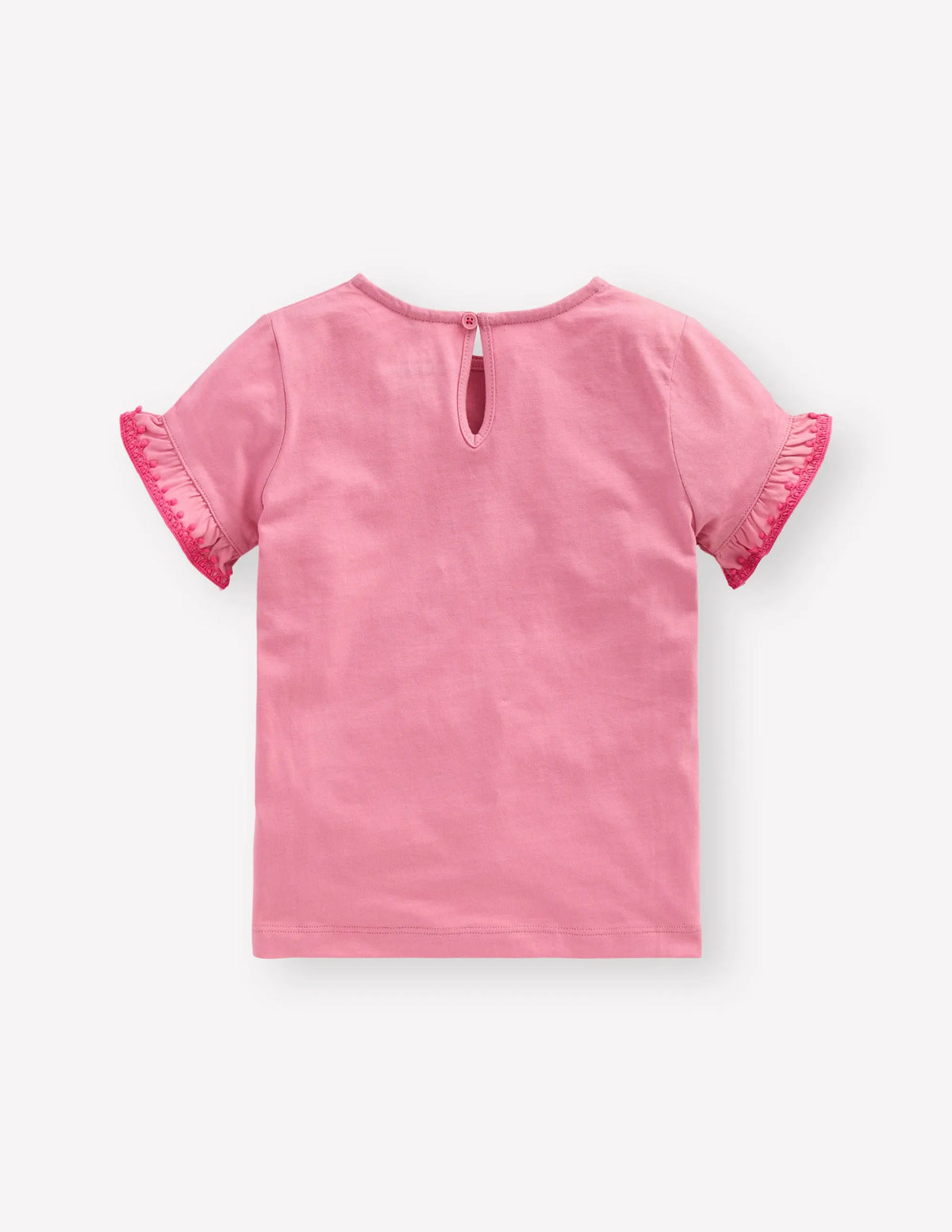 Ruffle Sleeve T-shirt-Polignac