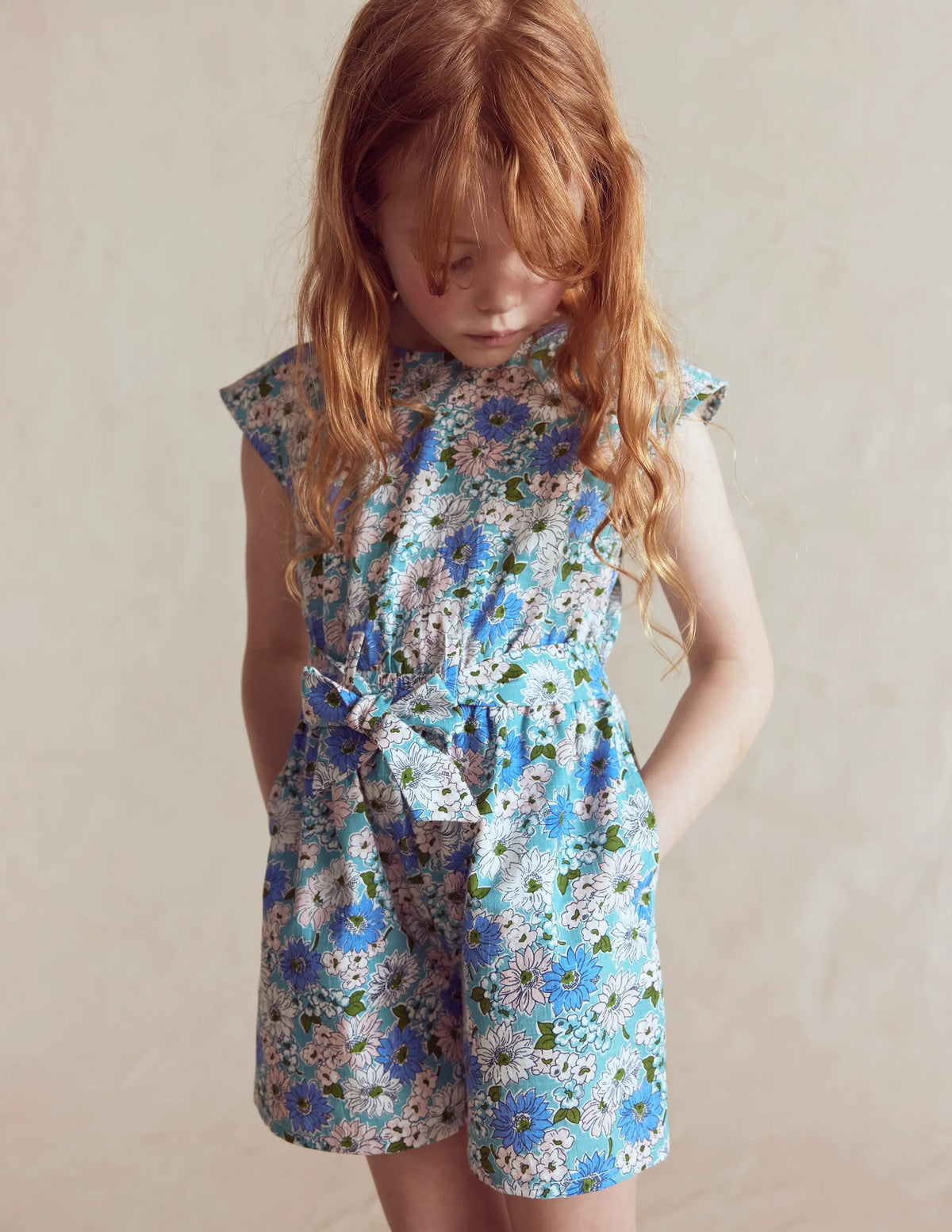 Peggy Cord Party Dress-Starboard Blue Nutcracker
