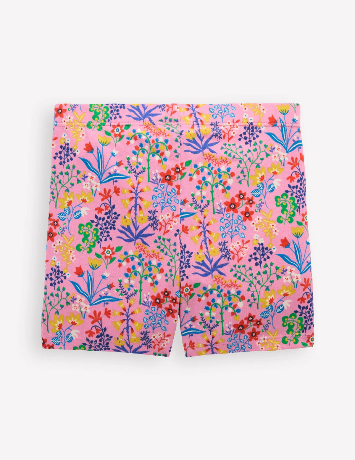 Cartwheel Shorts-Meadowsweet Pink Garden Floral