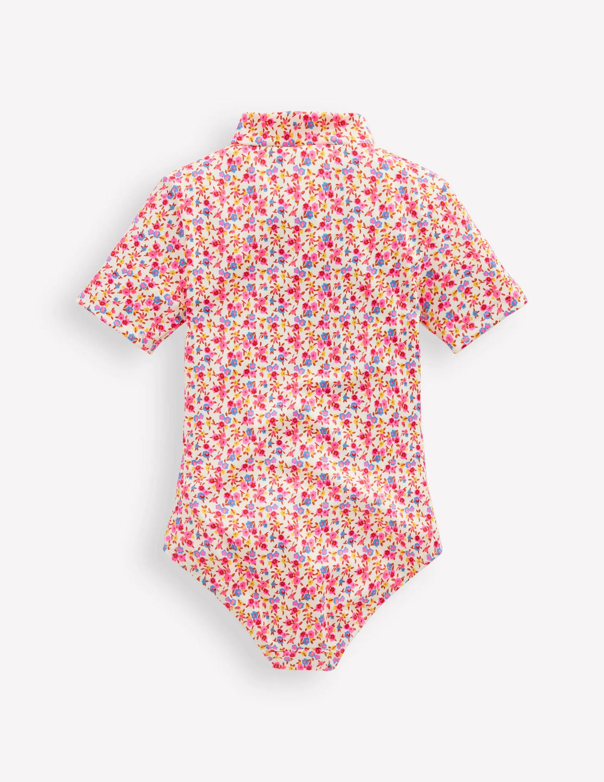Short-sleeved Swimsuit-Papyrus Ditsy Floral