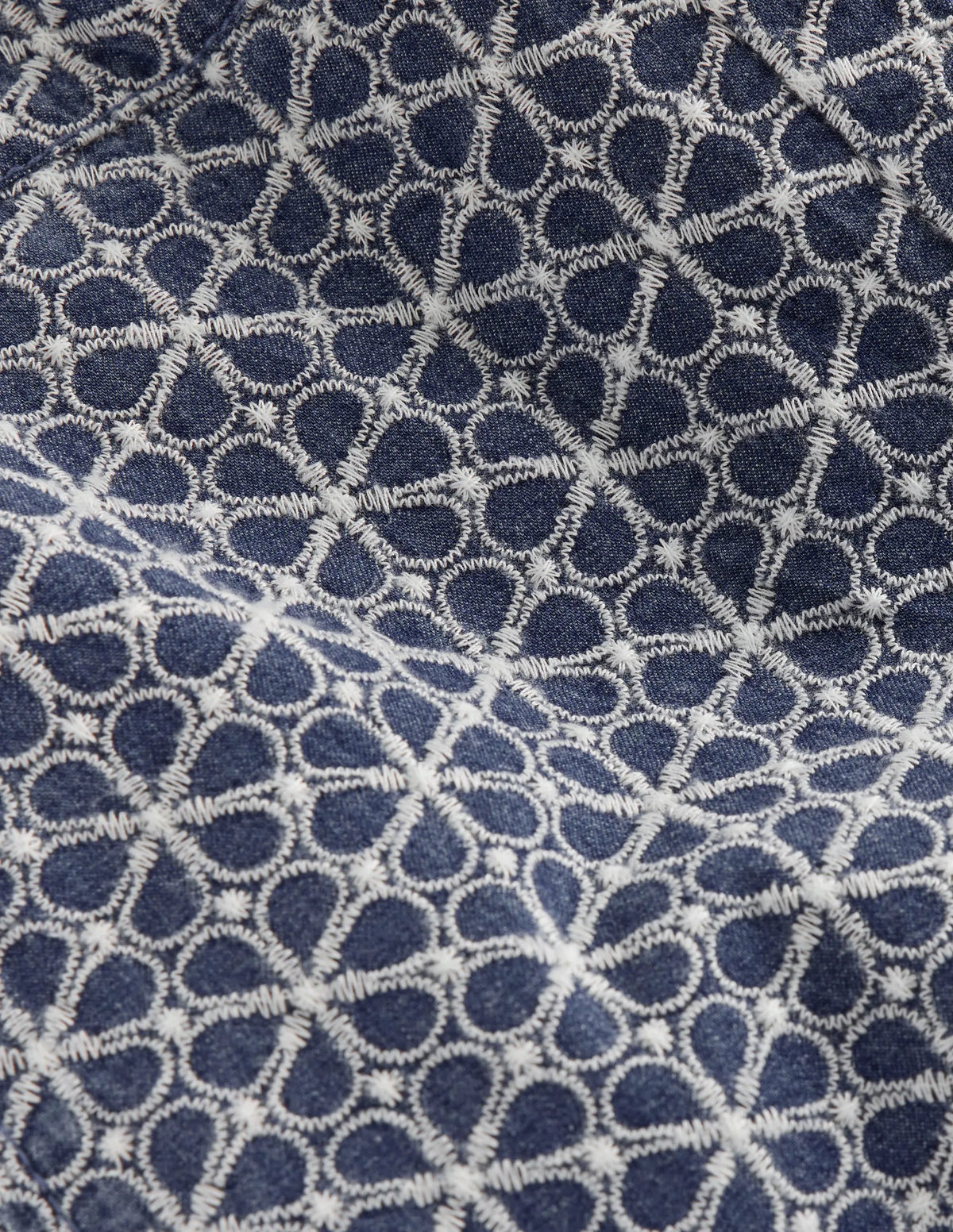 Occasion Pants-Chambray Broderie