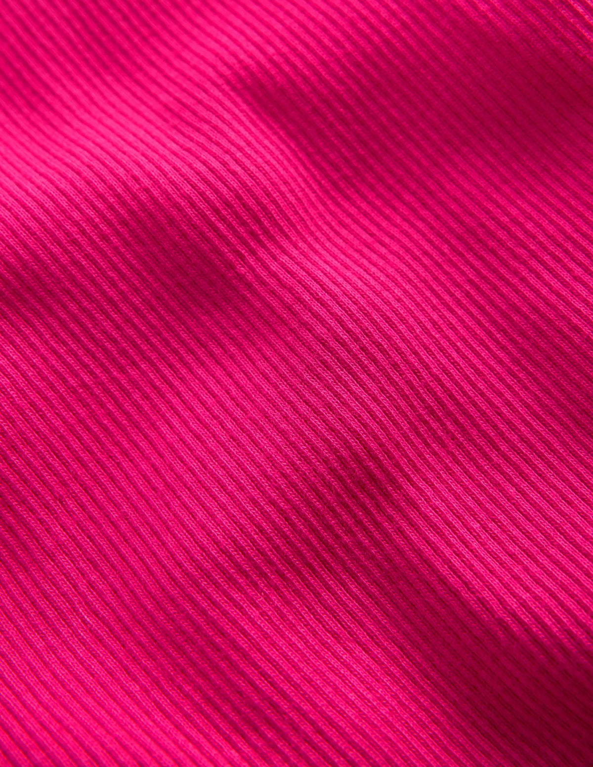 Short Sleeve Ribbed T-shirt-Pink Peony