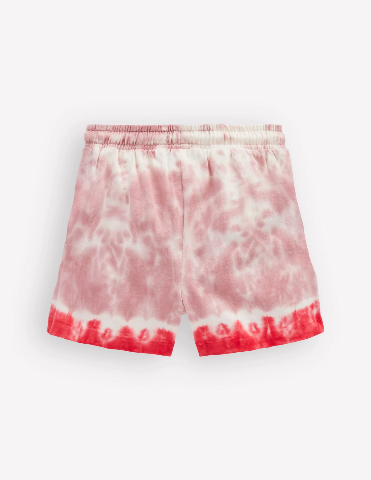 Tie Dye Logo Shorts-Vintage Pink