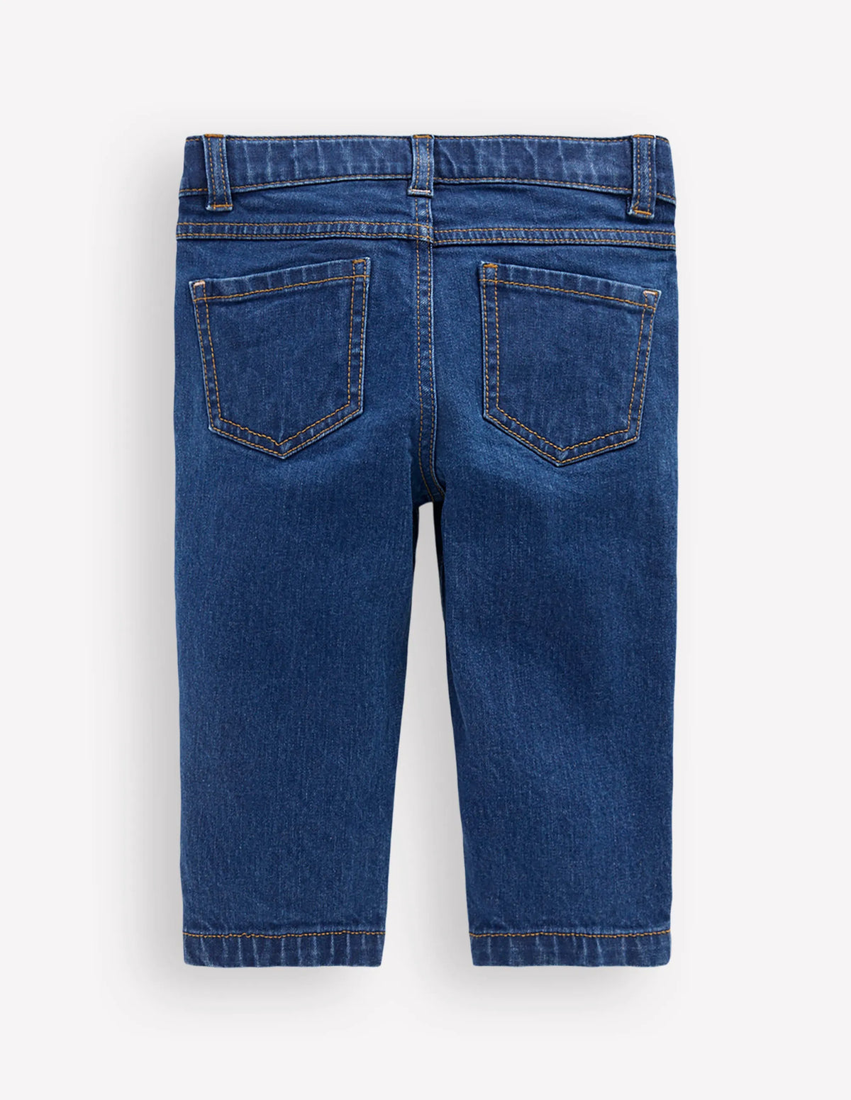 Capri Pants-Denim Mid Wash