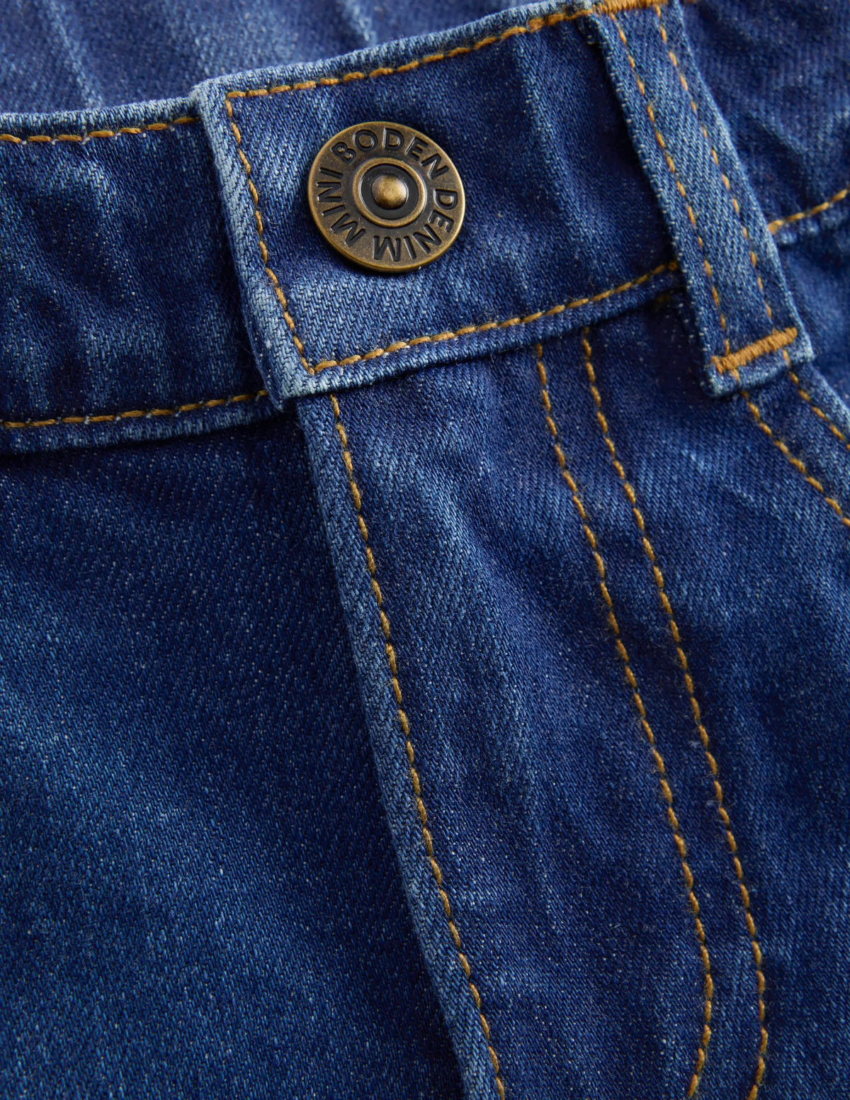 Capri Pants-Denim Mid Wash