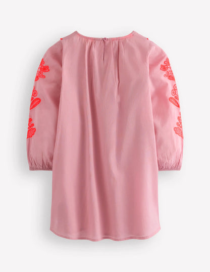 Swim Kaftan-Vintage Pink