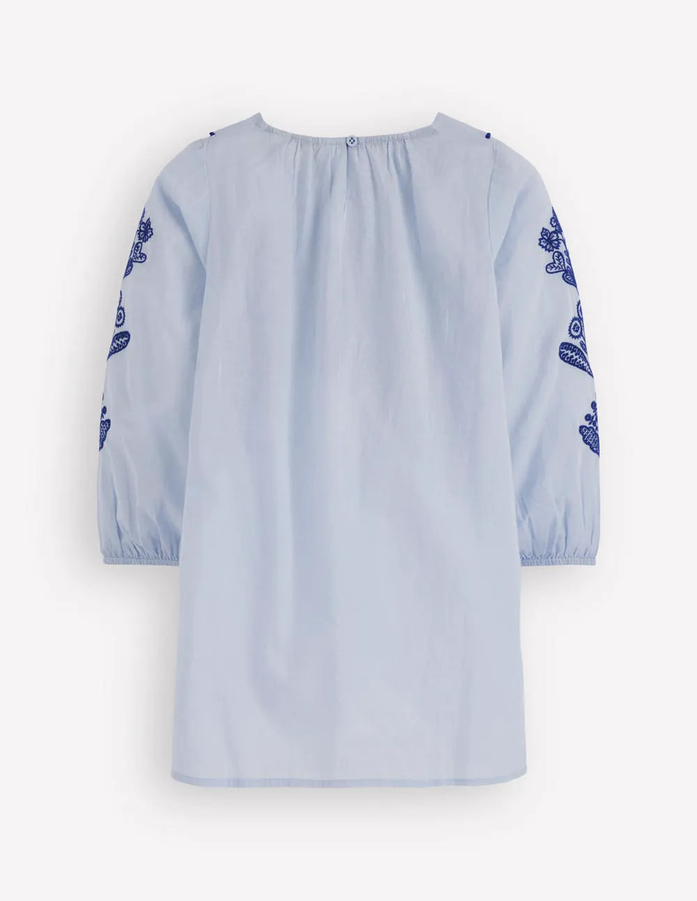 Swim Kaftan-Misty Blue