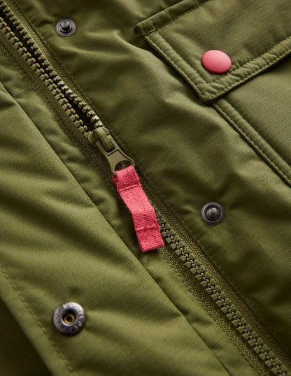4-in-1 Waterproof Coat-Olive