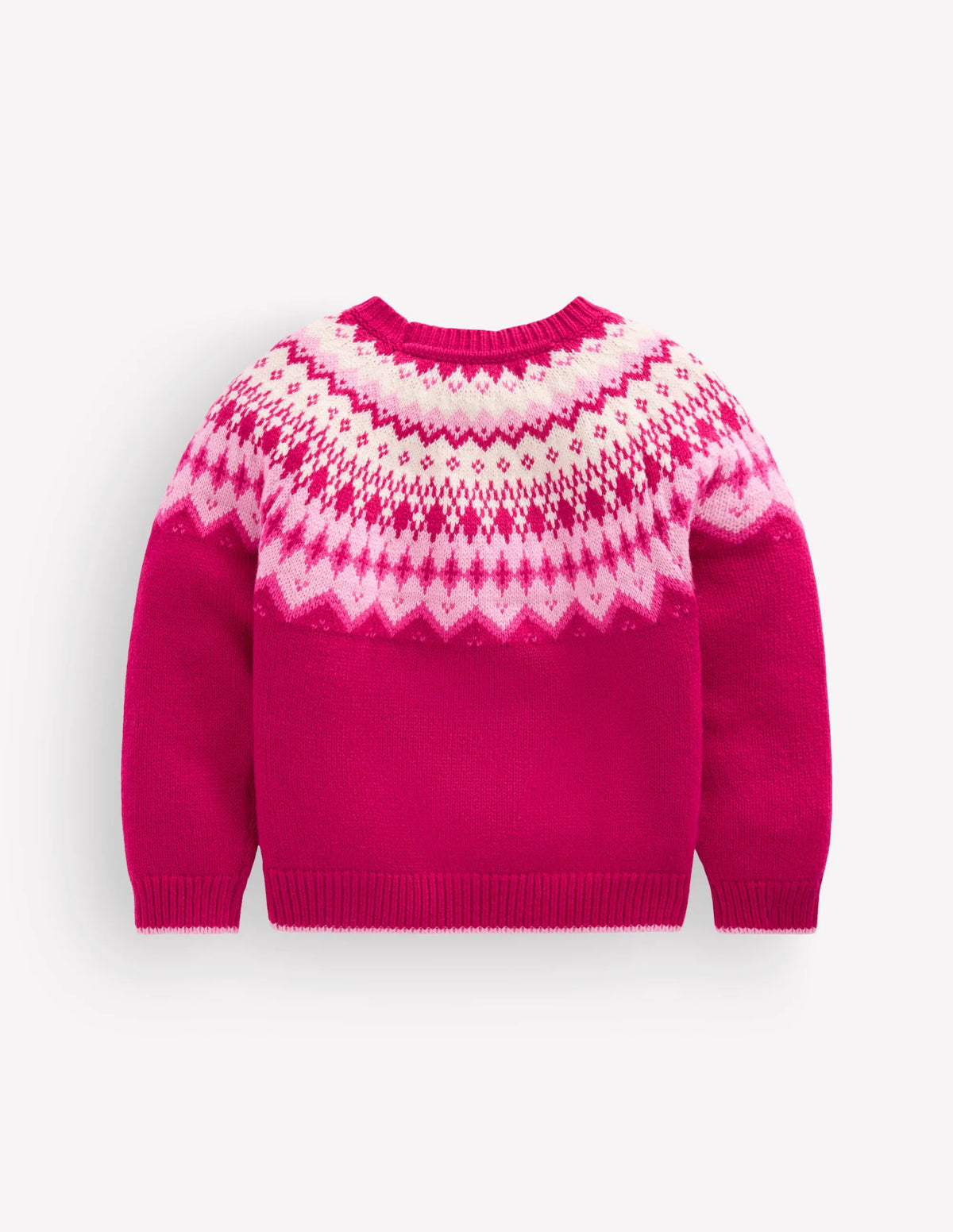 Eleanor Fair Isle Sweater-Sweet Cherry
