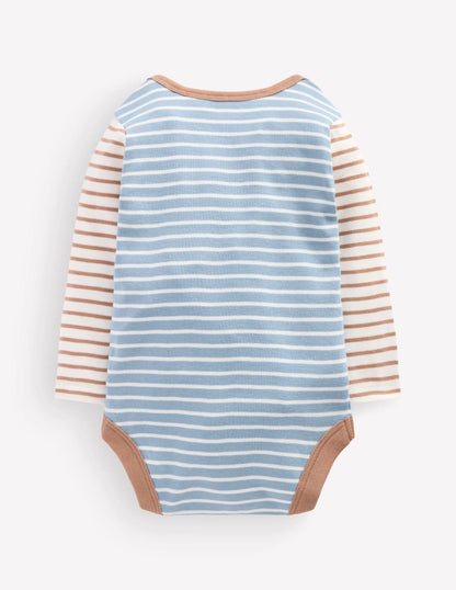 5-pack Cotton Bodies-Multi Stripe