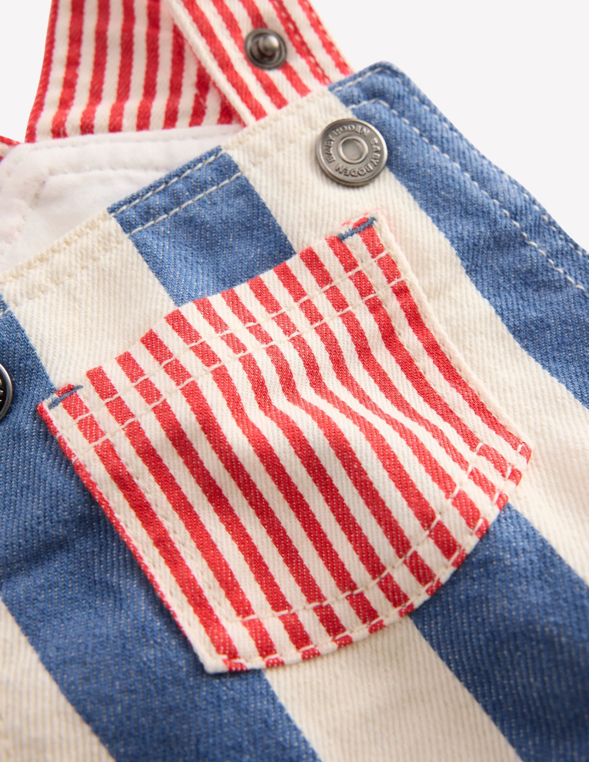 Woven Dungarees-Multi Hotchpotch