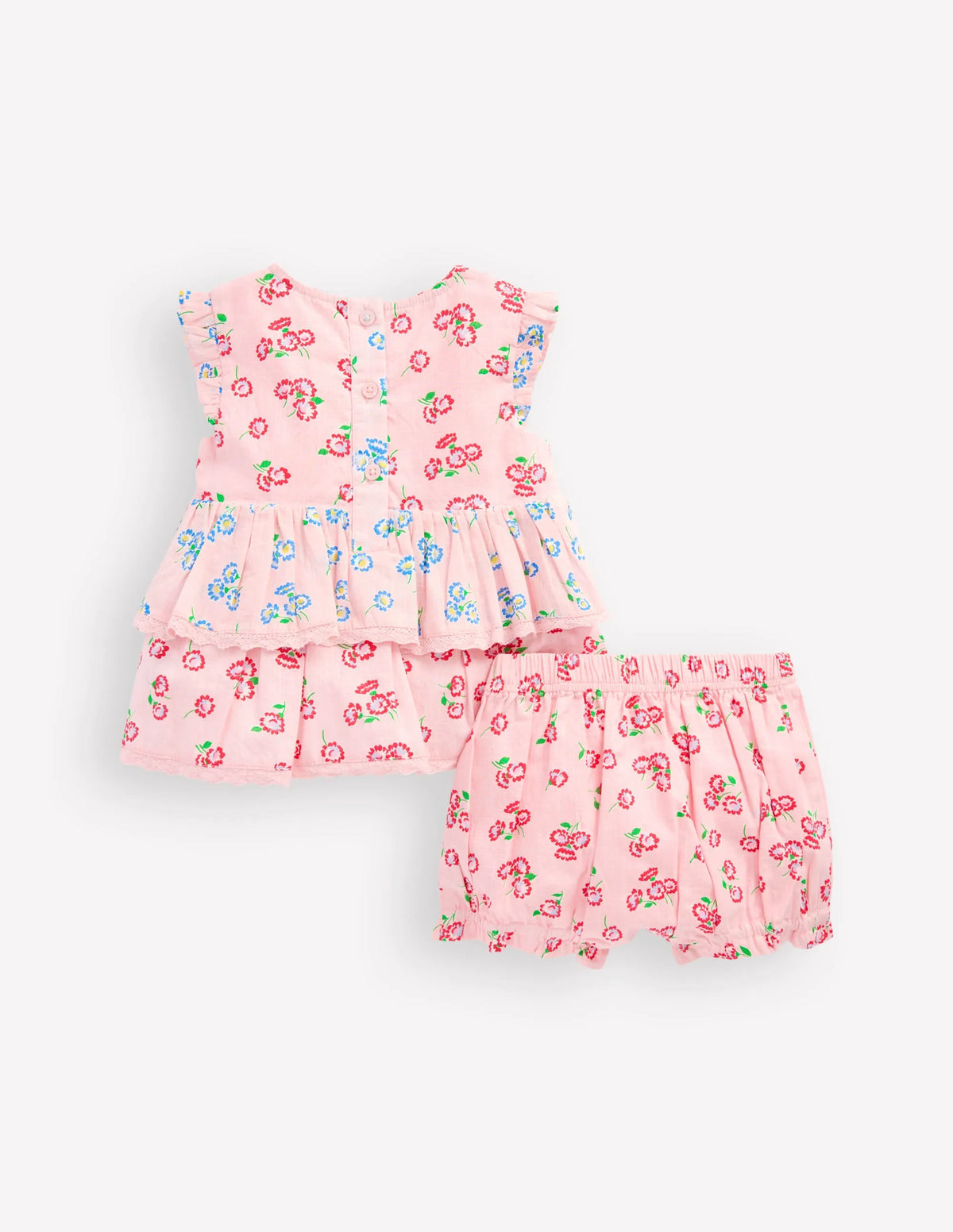 Tiered Ruffle Play Set-Pink Daisy Hotchpotch