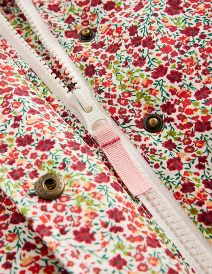 3-in-1 Shower Resistant Coat-Poppy Field