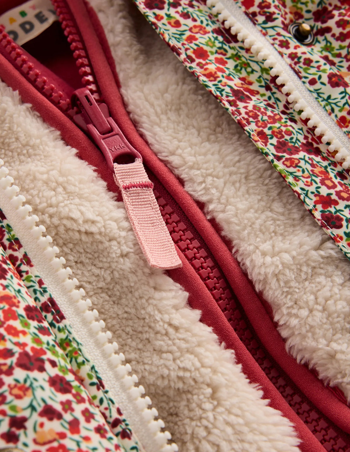 3-in-1 Shower Resistant Coat-Poppy Field