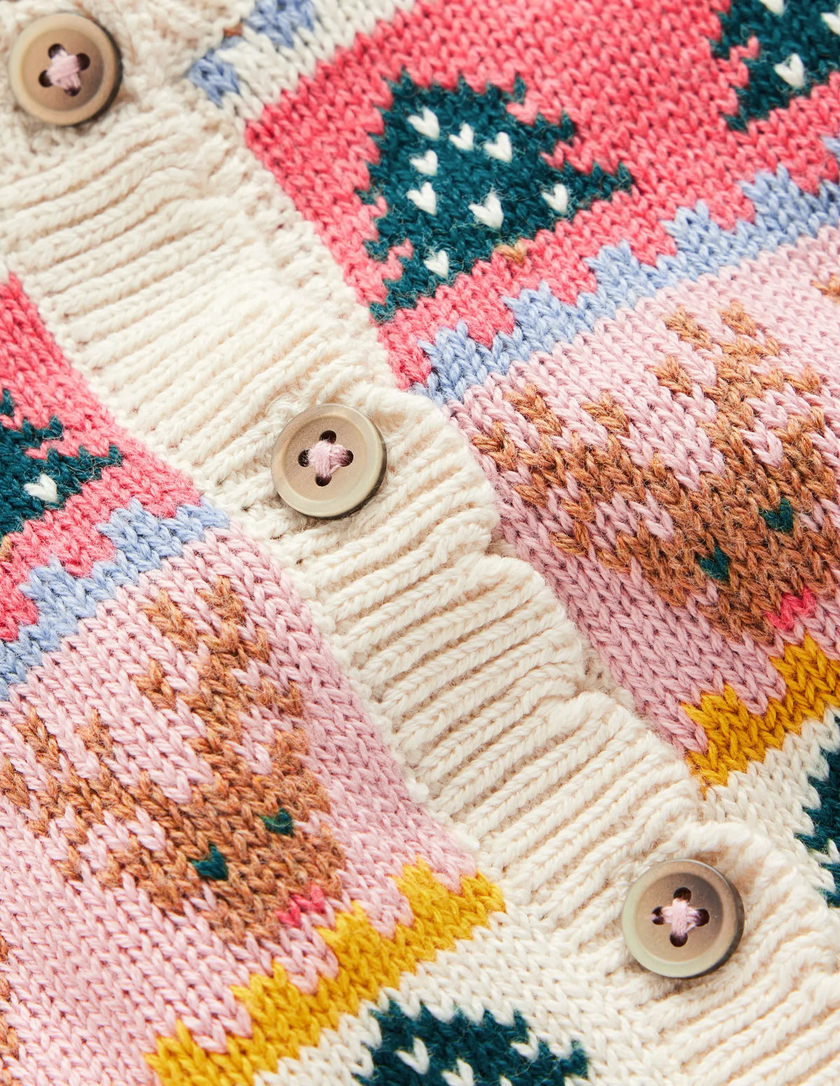 Fair Isle Knitted Play Set-Multi Festive