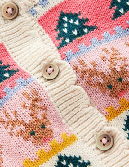 Fair Isle Knitted Play Set-Multi Festive