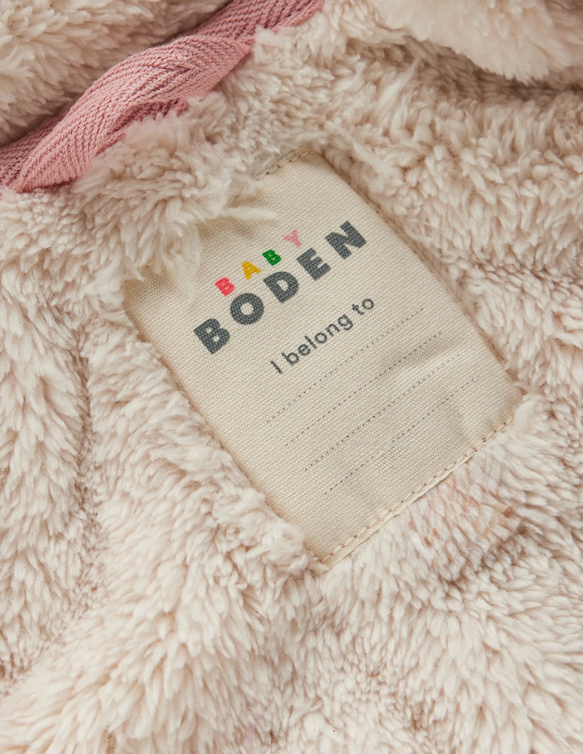 Cosy Lined Puffer Jacket-Pink Spaced Floral