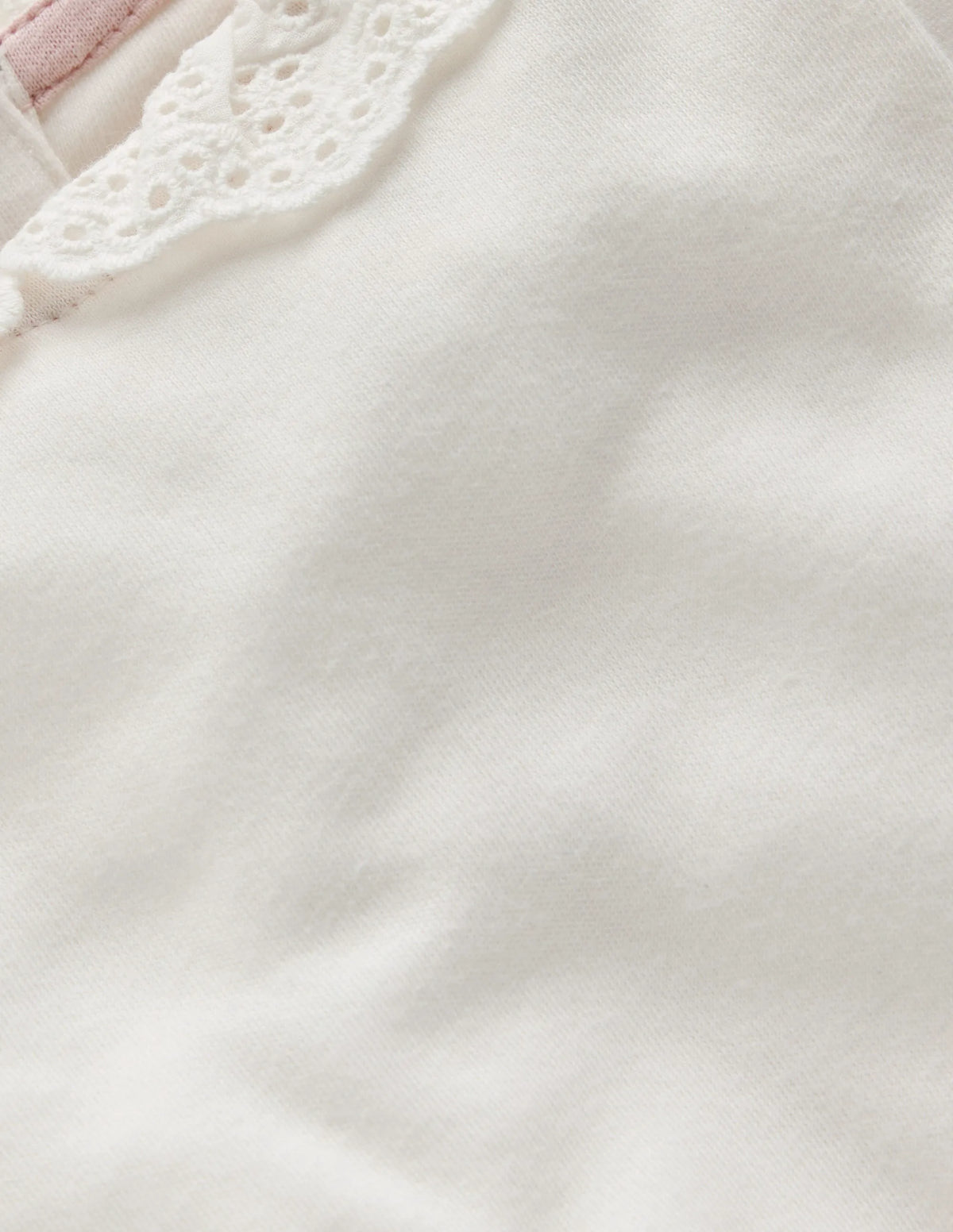 Broderie Collared Body-Ivory