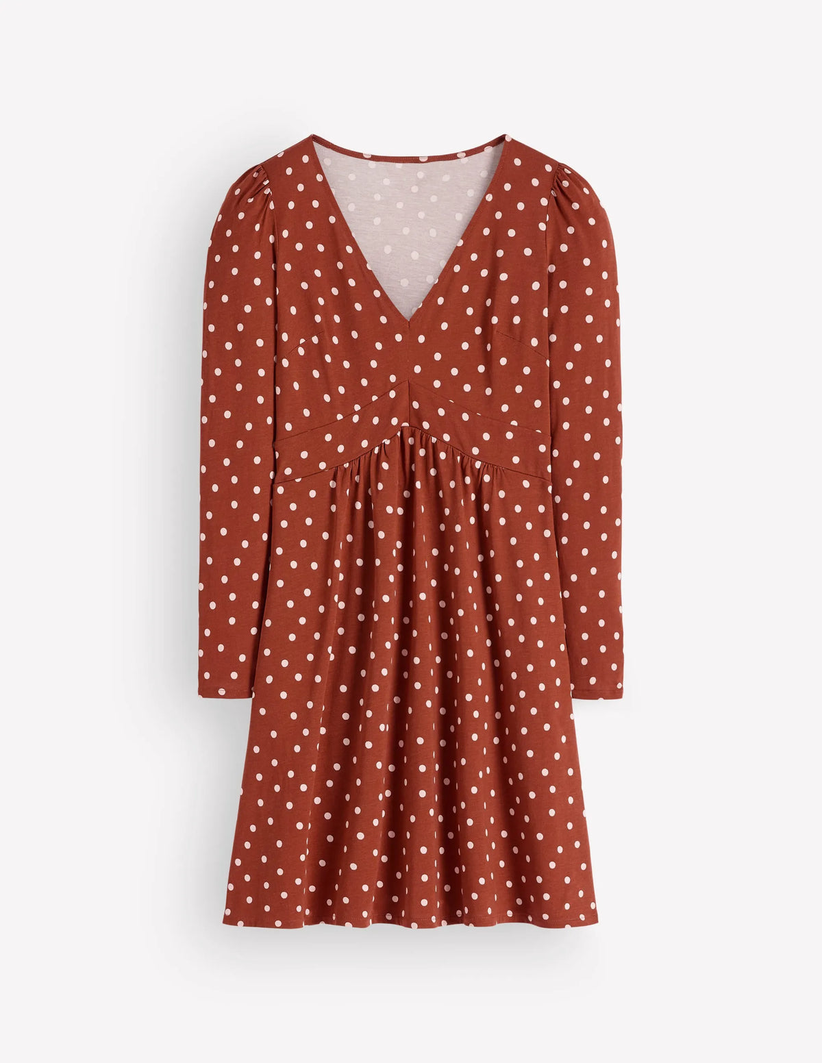 Briony Jersey Short Dress-Arabian Spice, Boden Spot