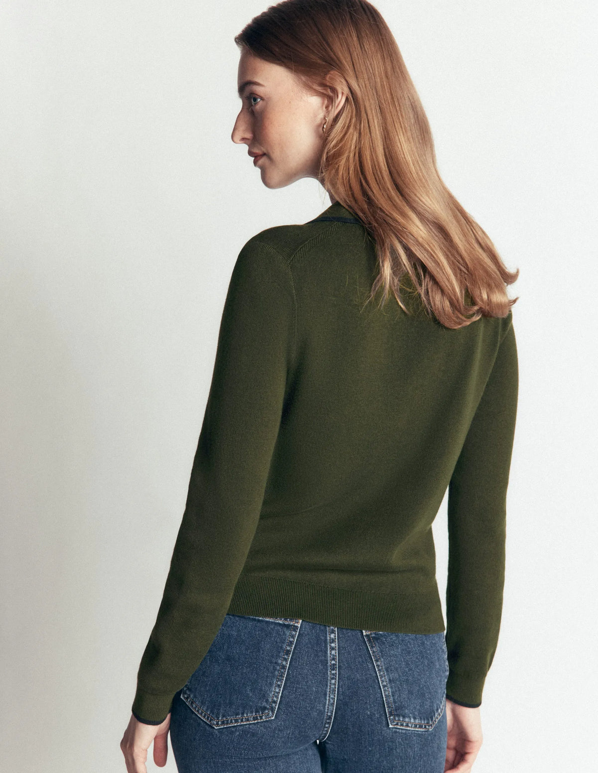 Liz Henley Sweater-Forest Glade