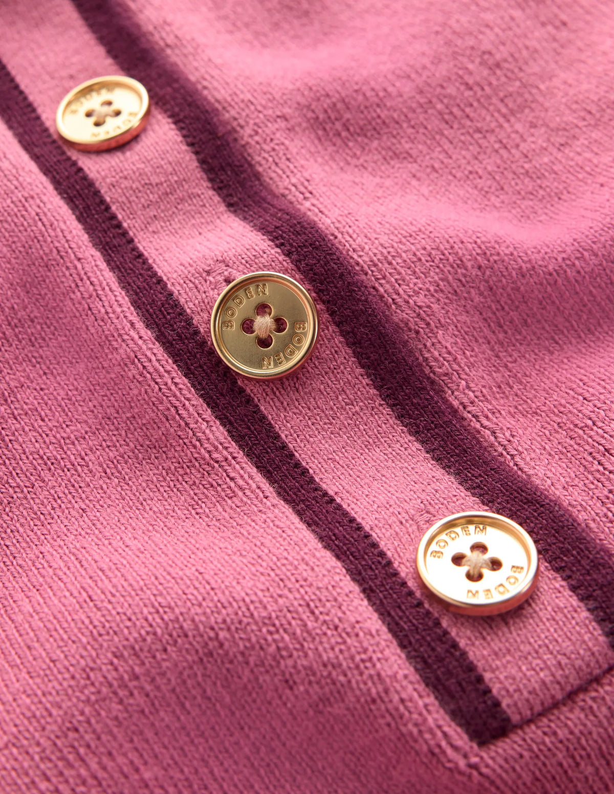 Liz Henley Sweater-Pink Heather