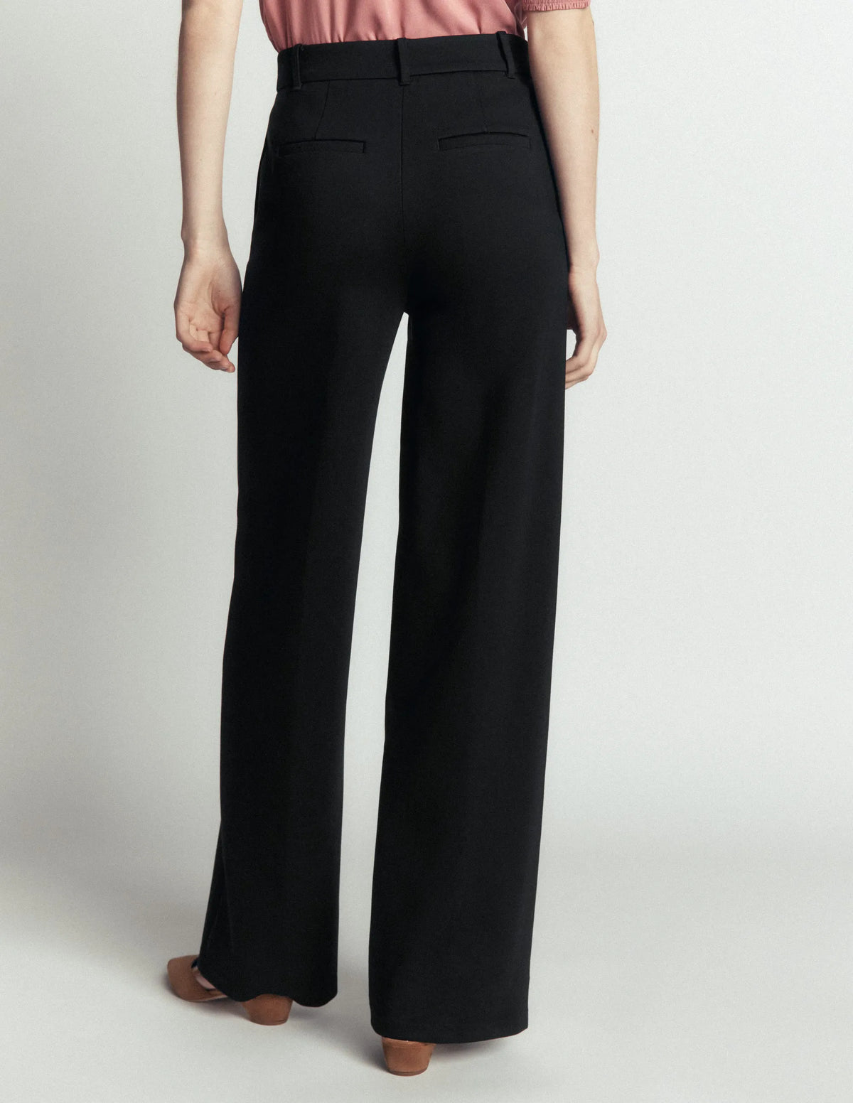 Belgravia Ponte Pants-Black
