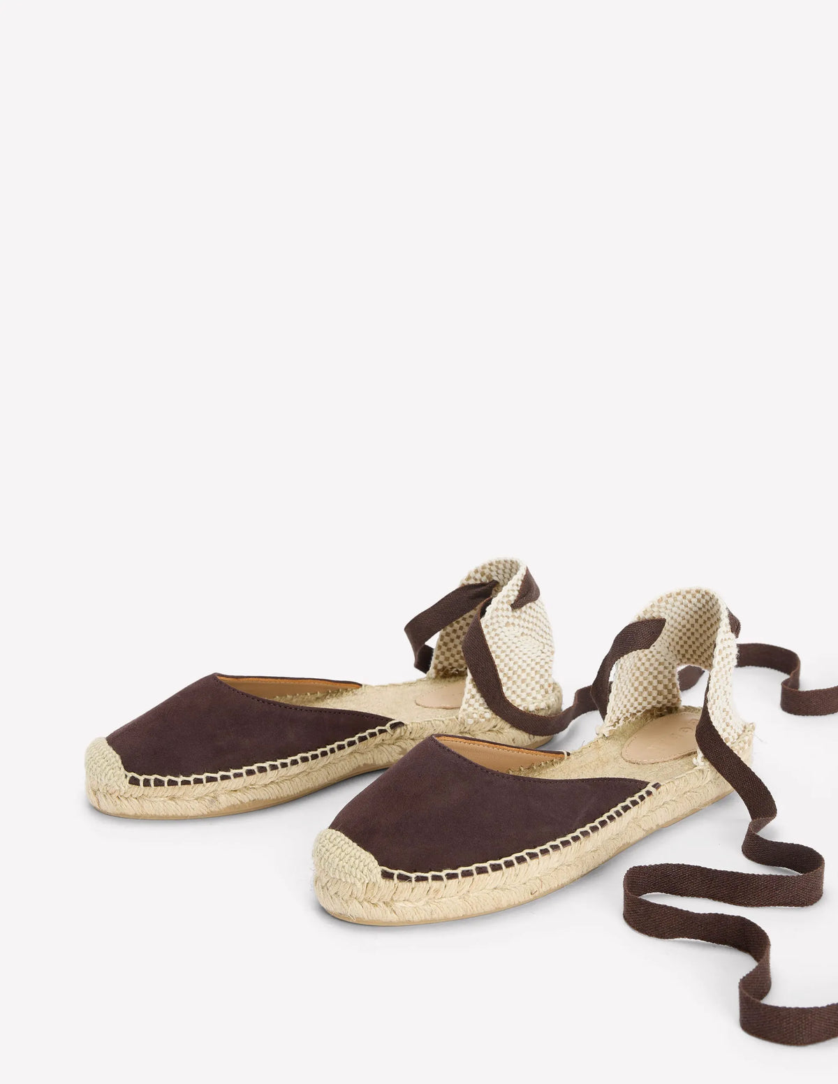 Cassie Flat Espadrilles-Bitter Chocolate