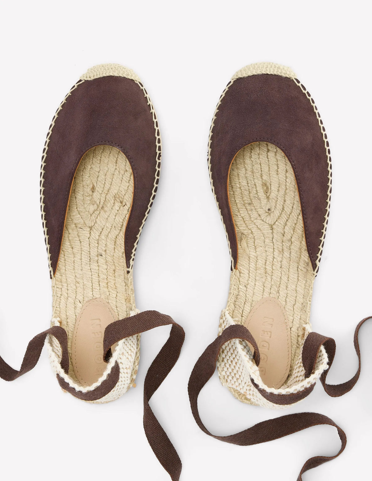 Cassie Flat Espadrilles-Bitter Chocolate