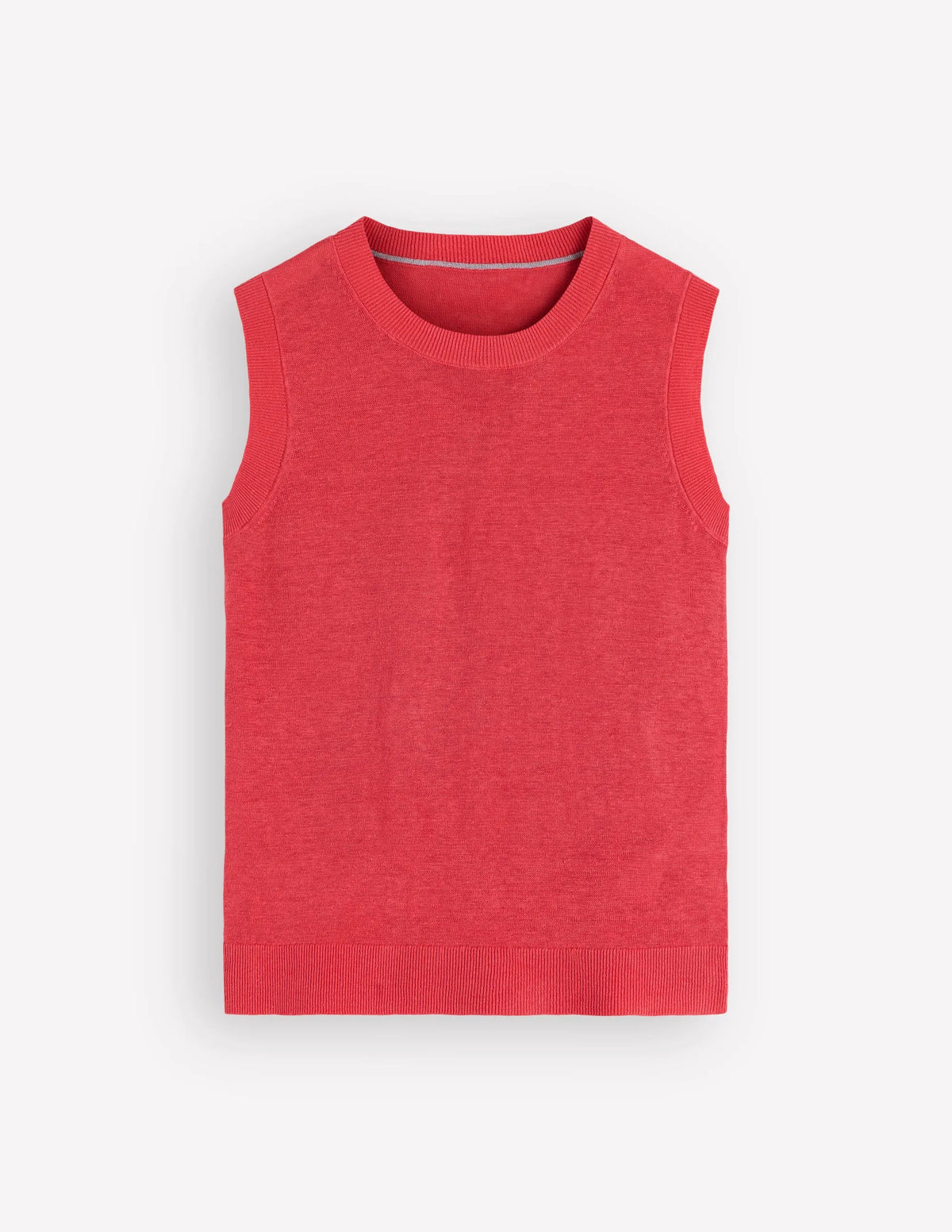 Agnes Linen Tank-Pink