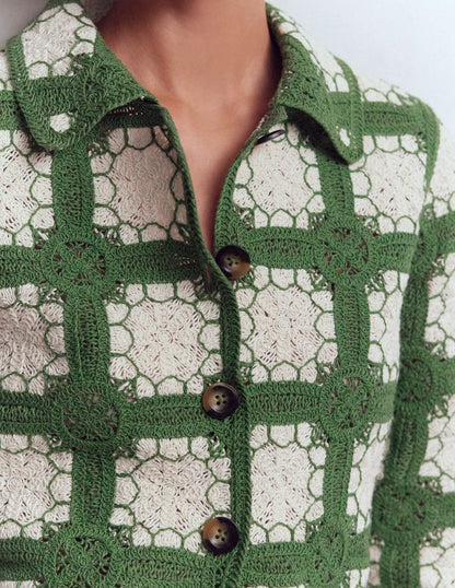 Crochet Jacket-Multi
