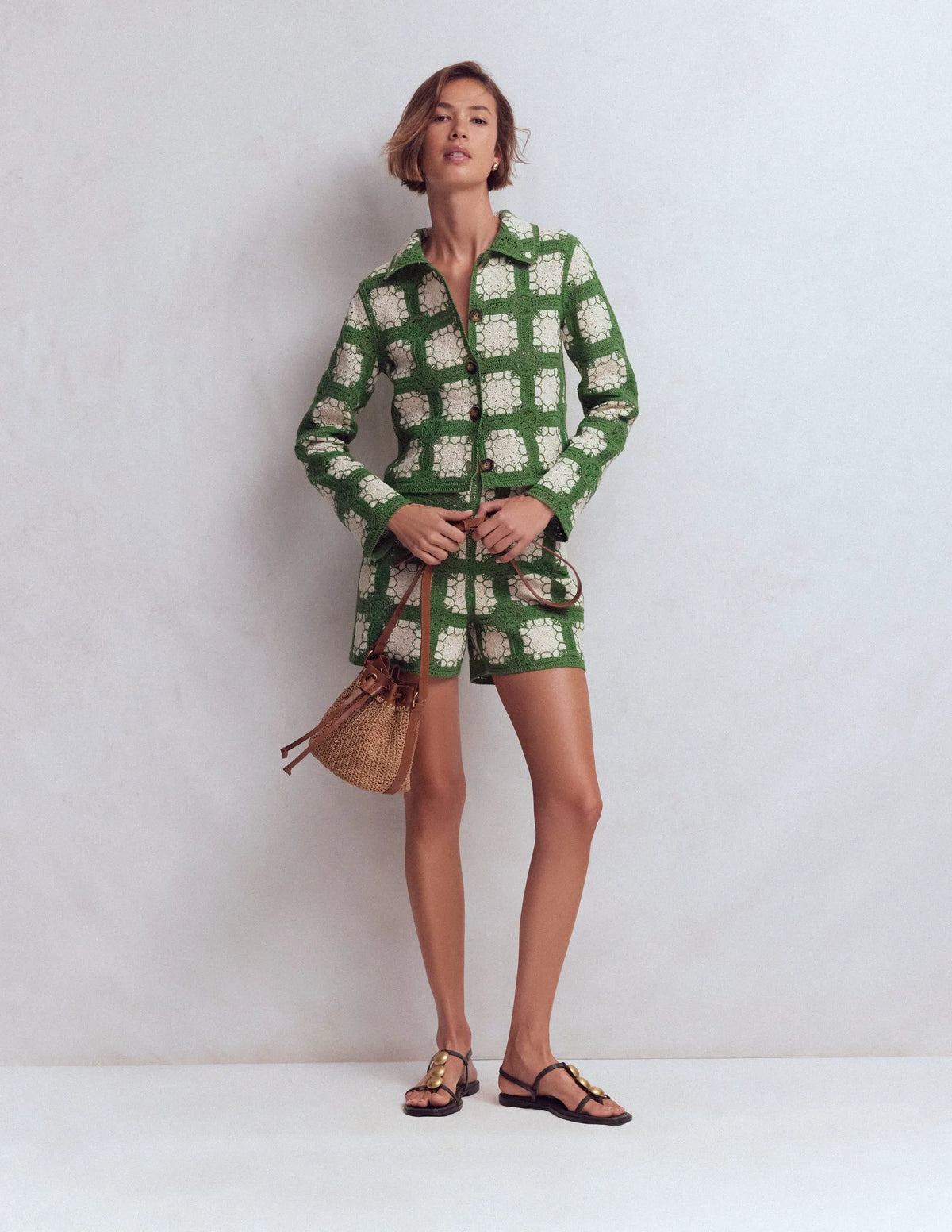 Crochet Jacket-Multi