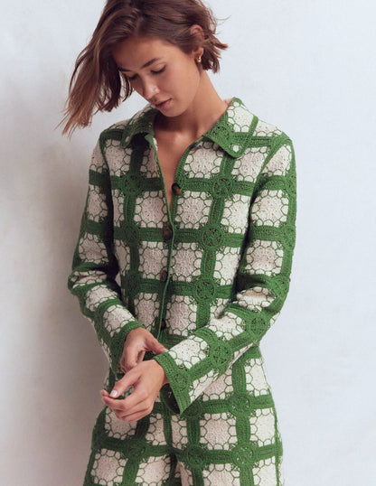 Crochet Jacket-Multi