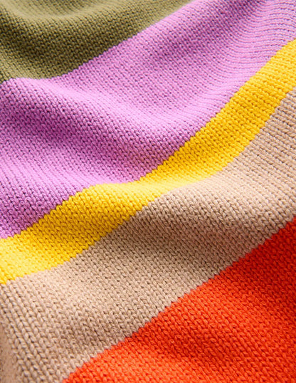 Lucy Cotton Vest-Multi, Rainbow