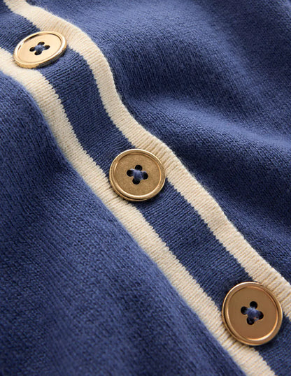 Liz Henley T-Shirt-True Navy
