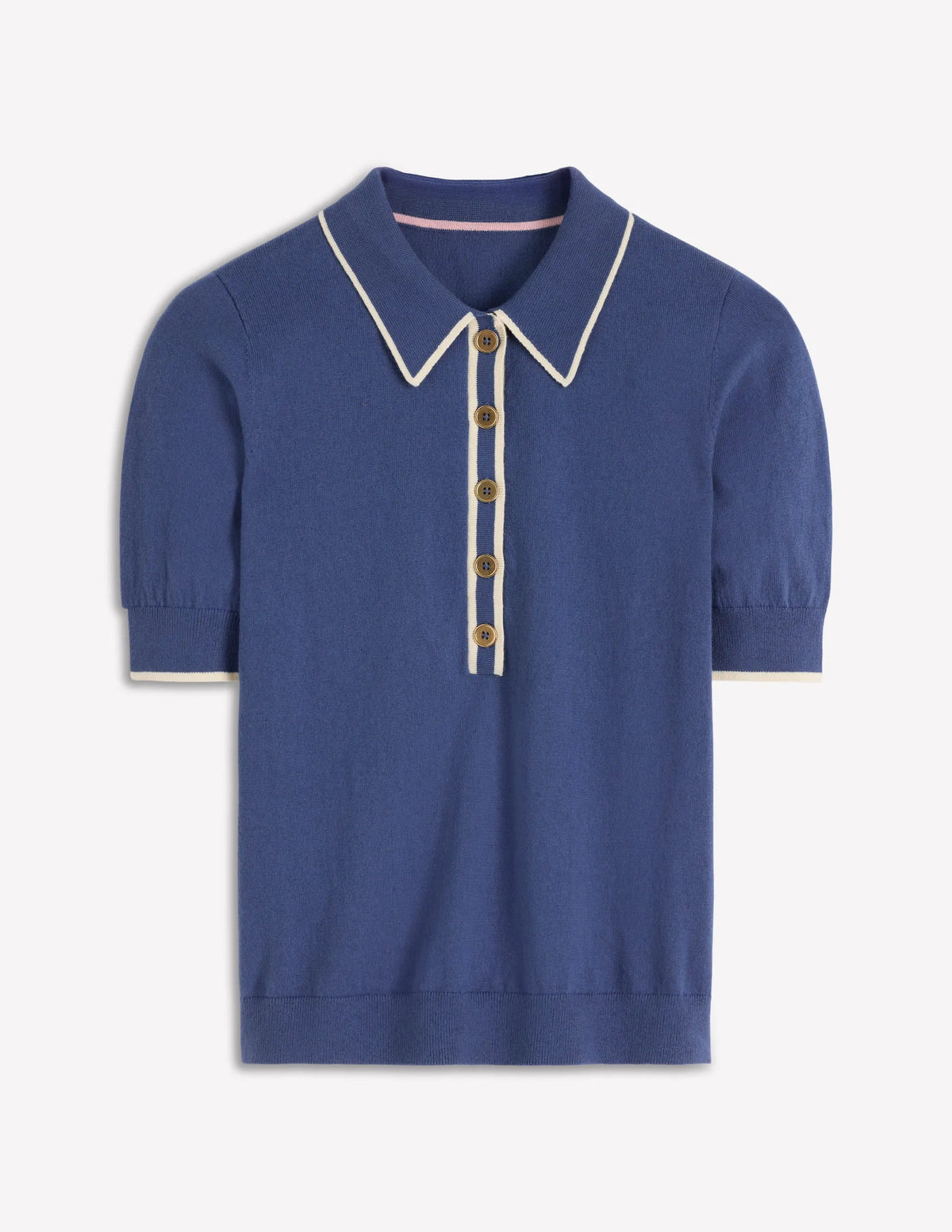 Liz Henley T-Shirt-True Navy