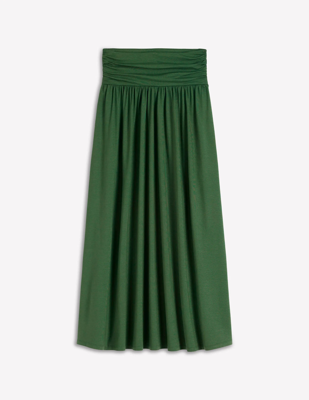 Rosaline Jersey Skirt-Hunter Green