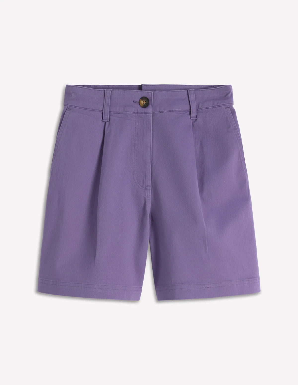 Chino Shorts-Purple Thistle