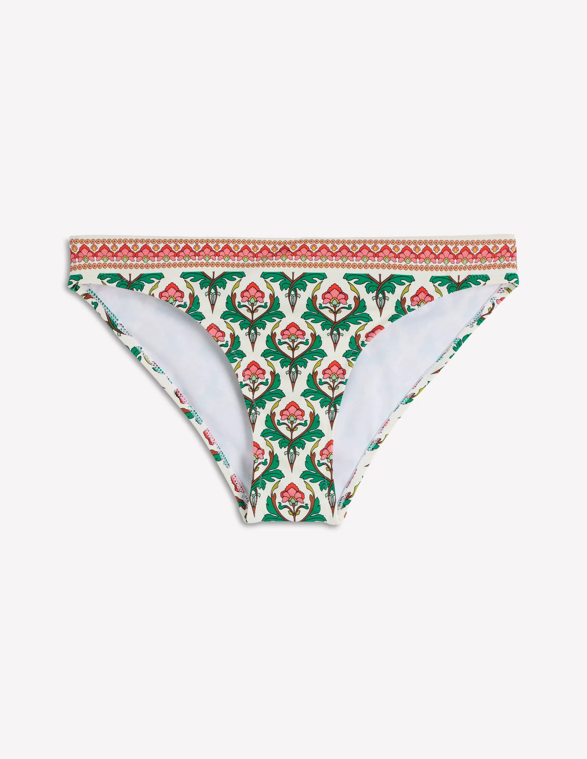 Classic Bikini Bottoms-Multi, Ornamental Stamp