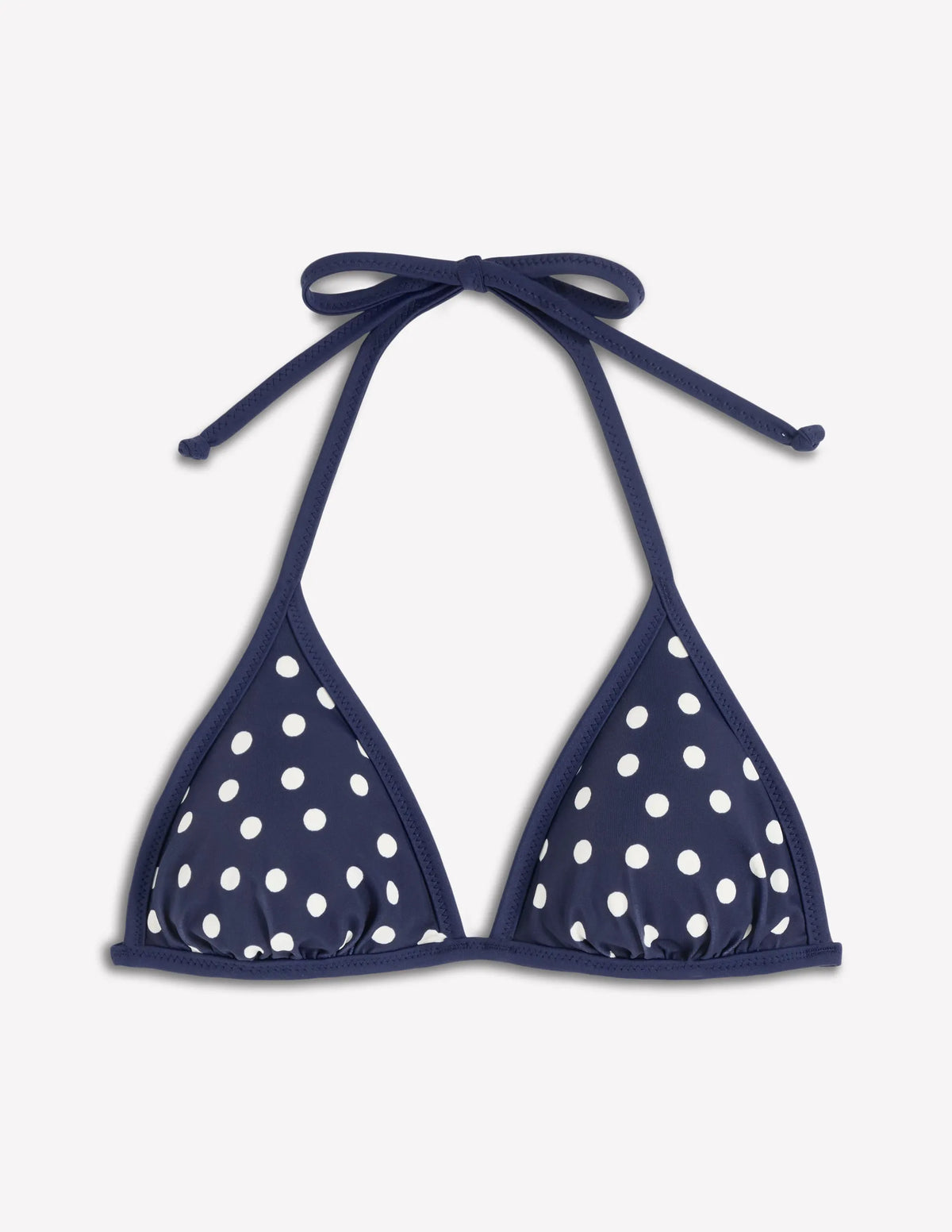 Symi Reversible Bikini Top-Navy, Stipe & Dot