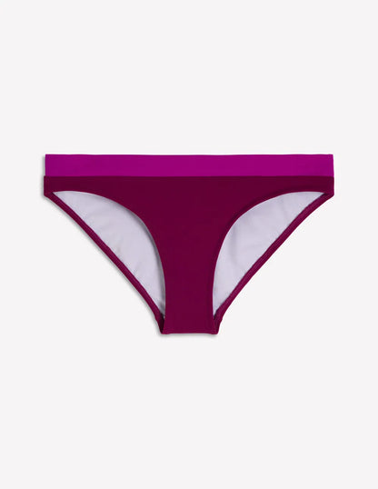 Campania Bikini Bottoms-Fuchsia, Chocberry