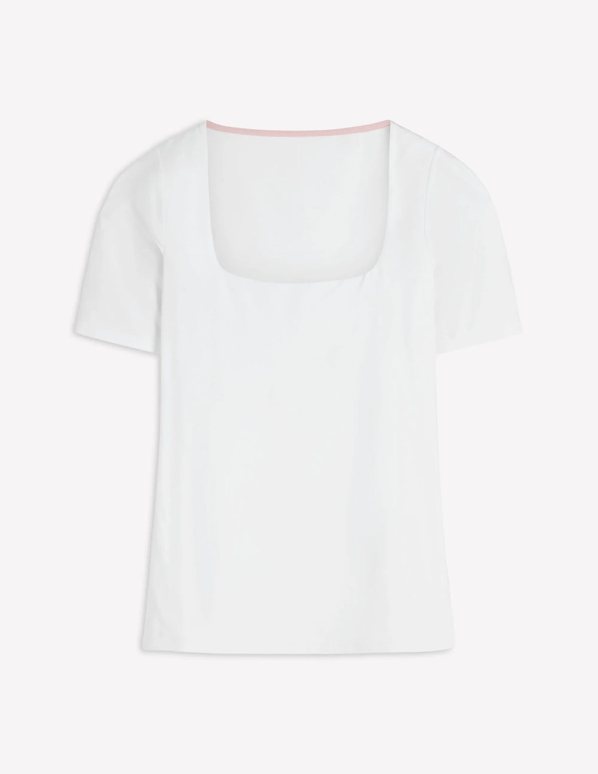 Brooke Double Layer T-shirt-White