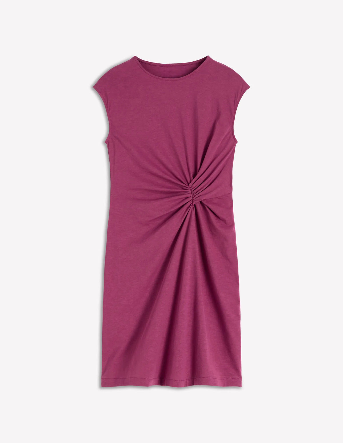 Delilah Twist Short Dress-Raspberry Coulis