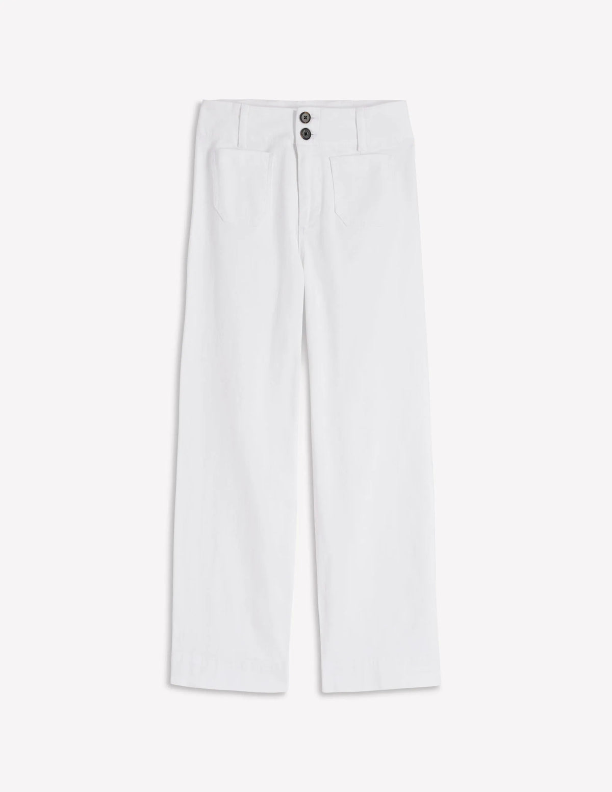Primrose Cropped Pants-White