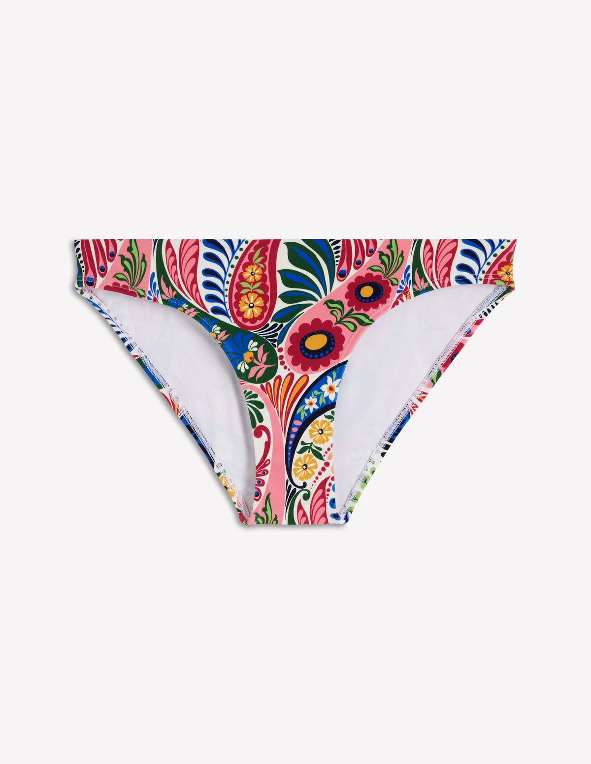 Classic Bikini Bottoms-Multi, Enchanted Paisley