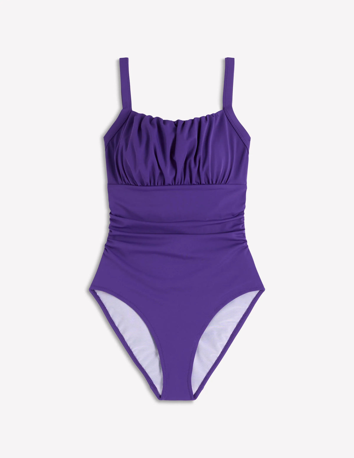 Skiathos Ruched Panel Swimsuit-Cobalt Blue